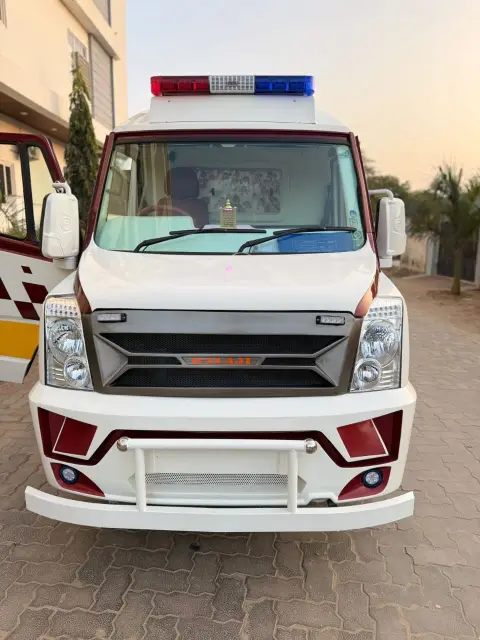 RK Asha Ambulance Front
