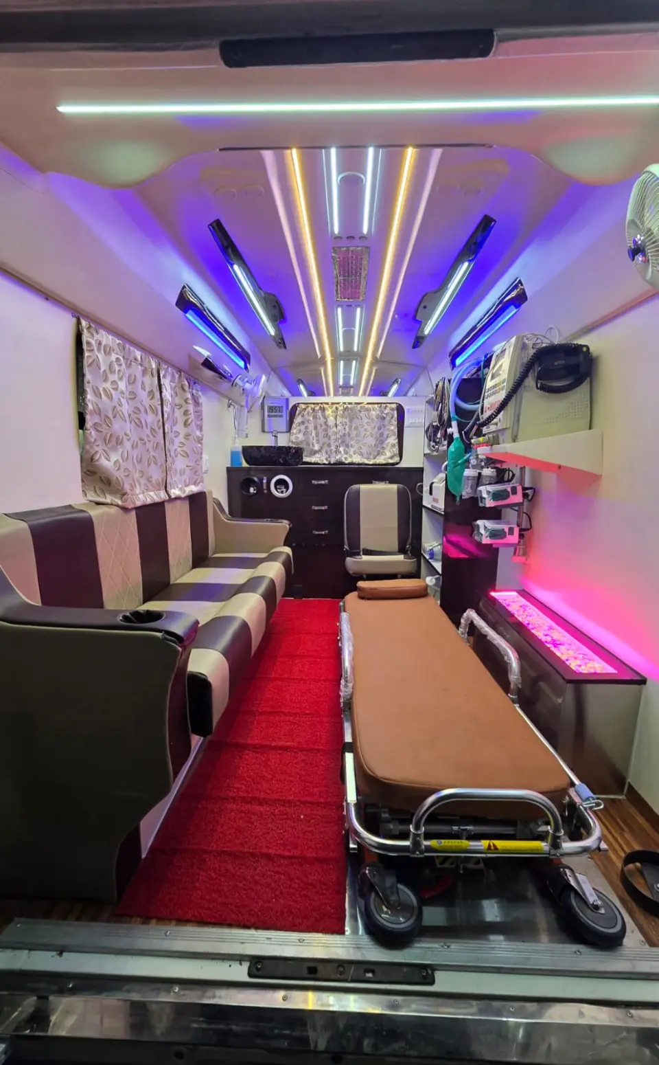 Full Cabin View with Stretcher