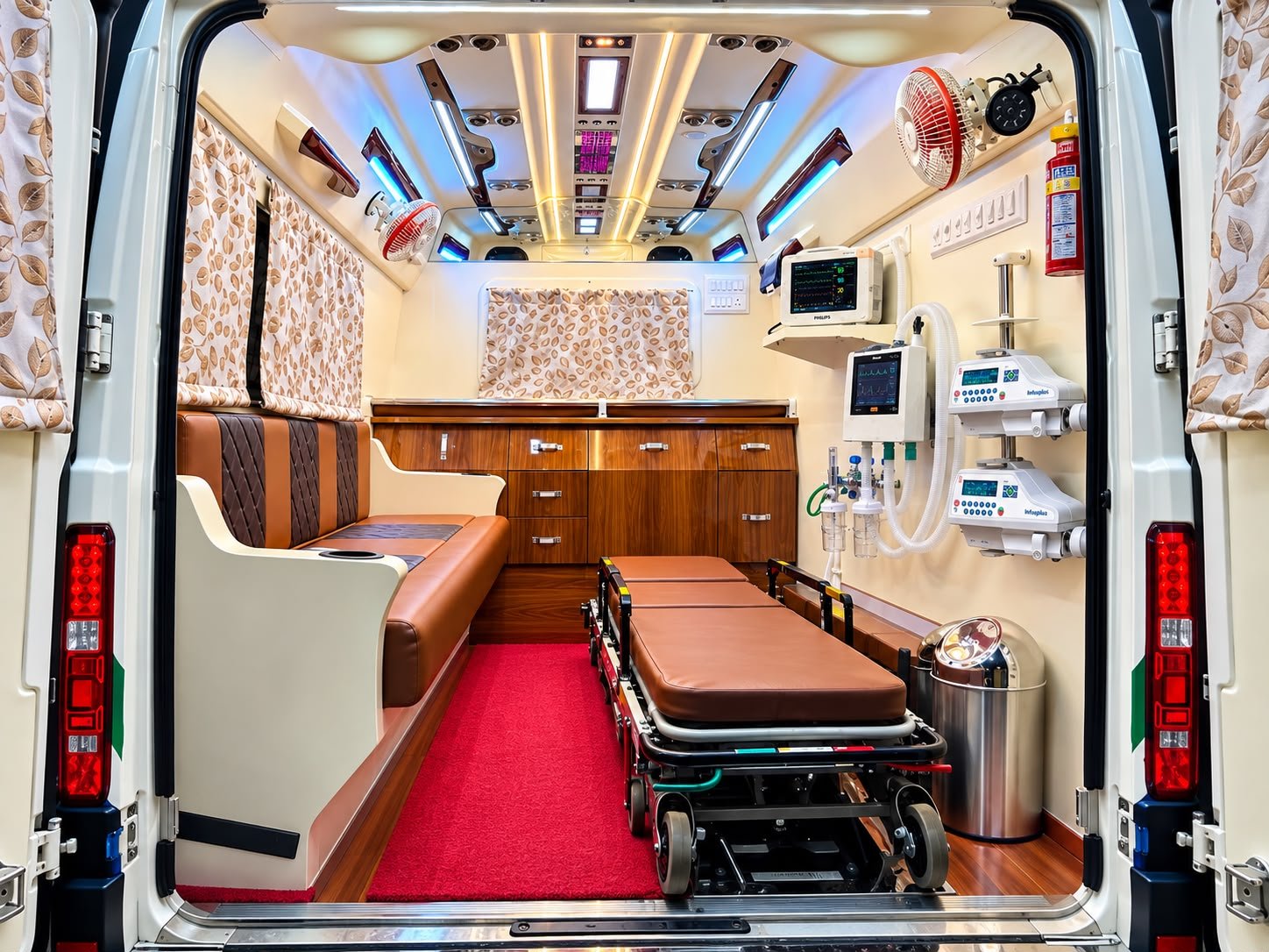 Full Mobile ICU Unit Layout Force Traveller